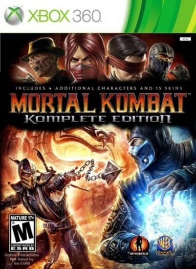 Xbox 360 Mortal Kombat: Komplete Edition (Б/У, Английская версия)