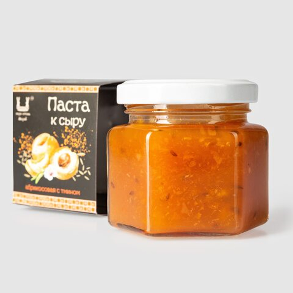 Паста к сыру "Абрикосовая с тмином", 130 гр