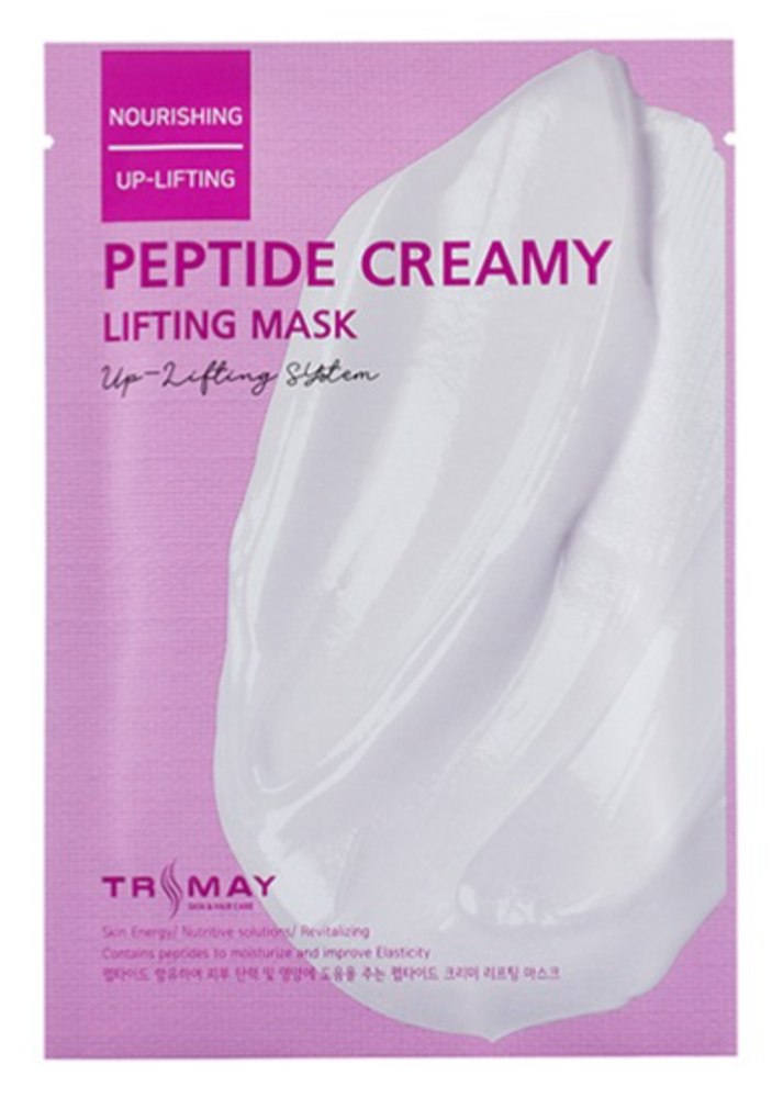 Тканевая кремовая маска для лица TRIMAY Peptide Creamy Lifting Mask