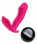 Розовый вибромассажер с голосовым управлением Tilly (Цвет: розовый)