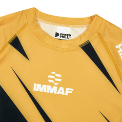 RGI-4021w Рашгард RASH GUARD IMMAF approved женский черно-золотой