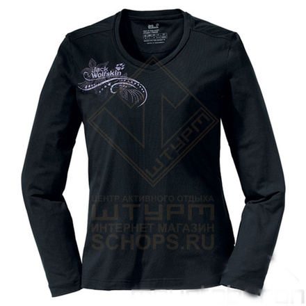 Футболка женская Jack Wolfskin NAURU LONGSLEEVE WOMEN (Неизвестная характеристика)