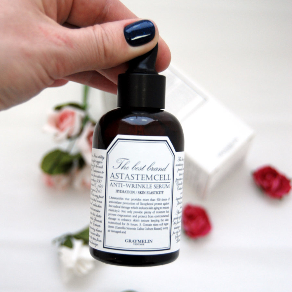 Graymelin AstaXanthin Stemcell Serum омолаживающая сыворотка со стволовыми клетками растений