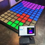 Интерактивный светодиодный пол «Арена Pixel battle»