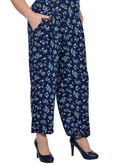 Брюки-султанки из вискозы Садовница