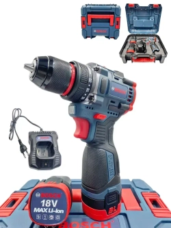 Шуруповерт, 18 В, 40 Нм, 2 АКБ