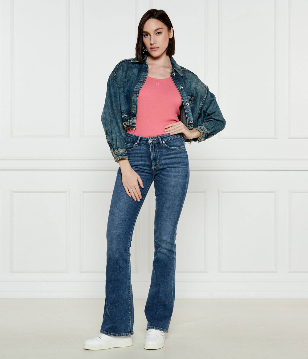 Топ CALCOLATORE Pinko - розовый(100807 A2C1)