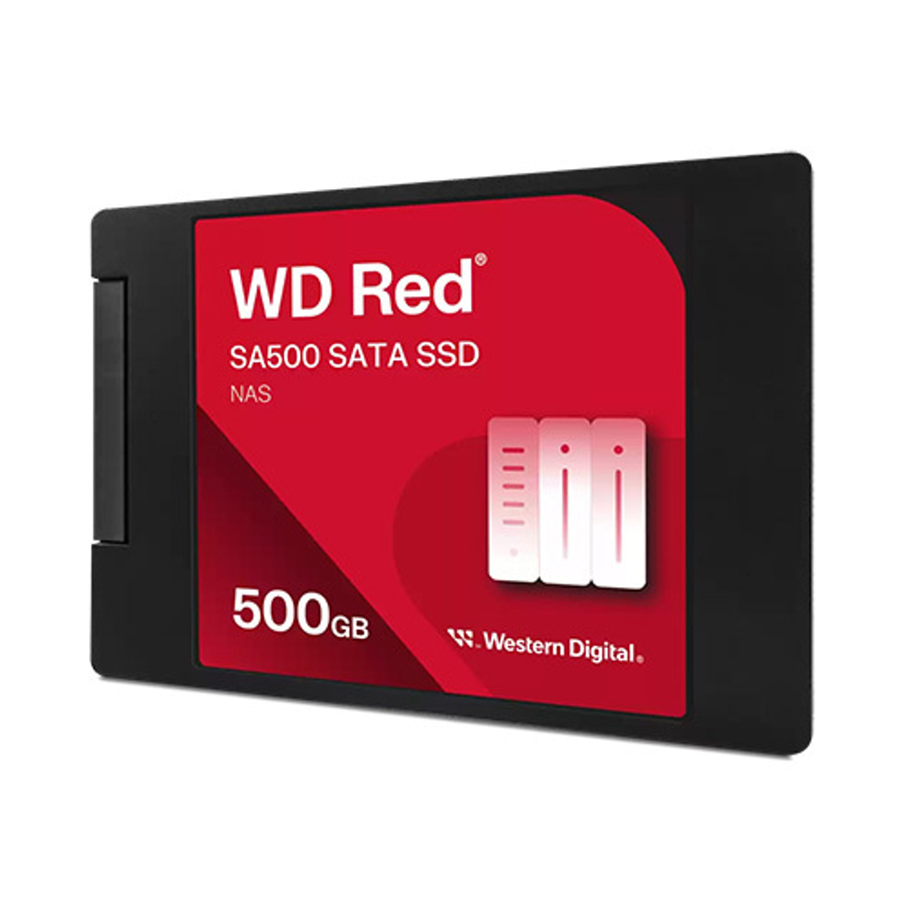 Твердотельный диск 500GB WD Red, 2.5", SATA III, [R/W - 560/530 MB/s] 3D-NAND TLC