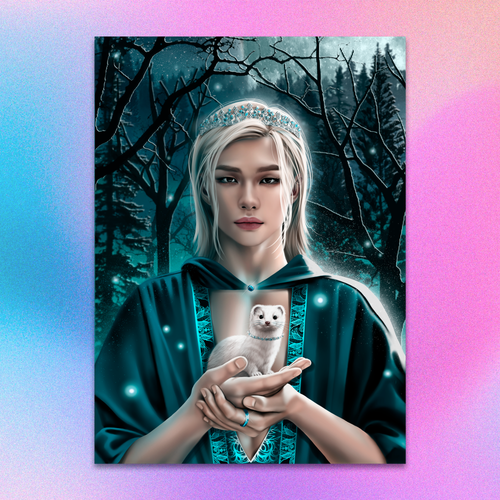 Арт принт / alexstayart / STRAY KIDS / Хёнджин #08