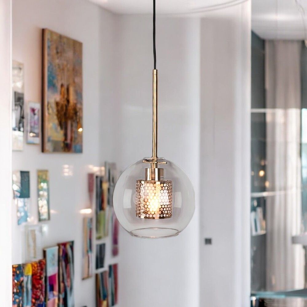 Подвесной светильник CATCH brass D30