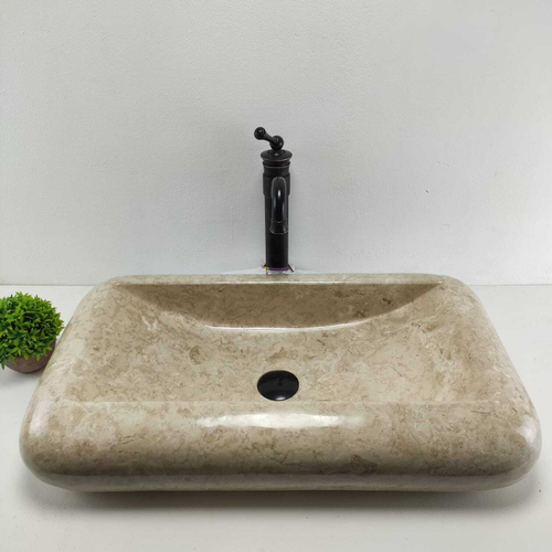 Раковина из мрамора Kotak Luncur bibir KL-60862 70*40*15