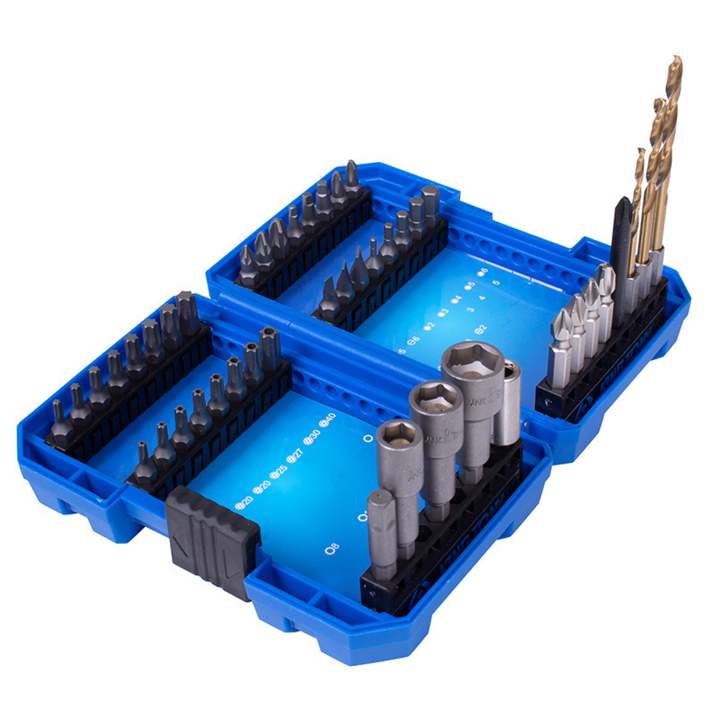 KING TONY (1045MR) Набор для шуруповерта, 45 предметов