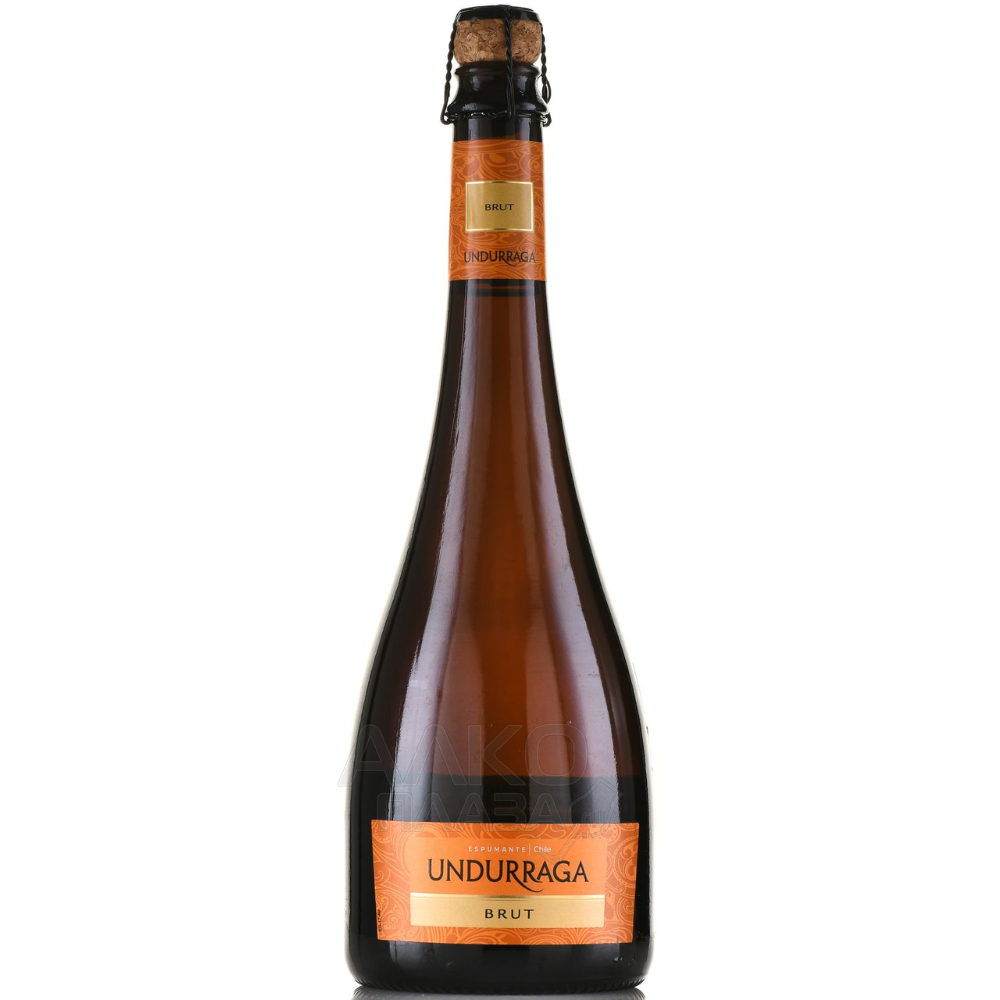 Вино игристое Undurraga Brut белое сухое 0.75 мл