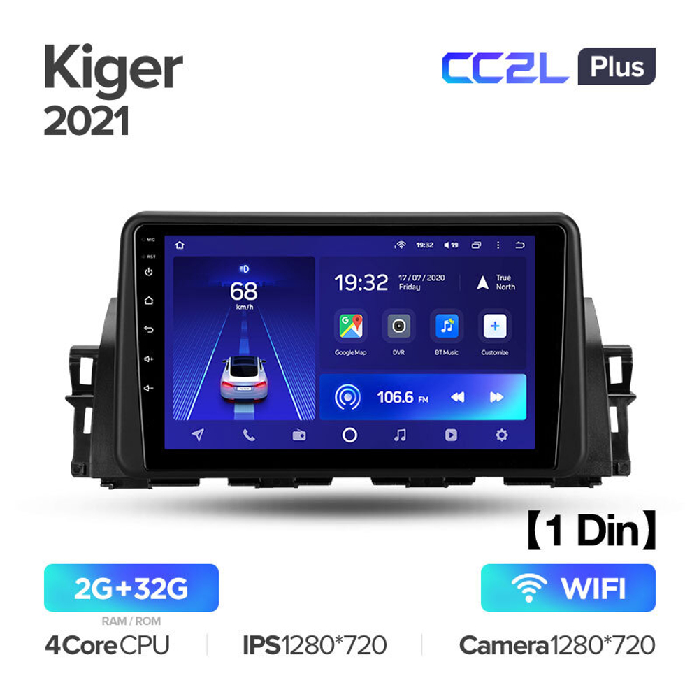 Teyes CC2L Plus 9" для Renault Kiger 2021