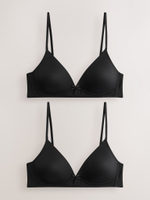 Бюстгалтер для девочки Next E45-718, 2шт., Черный