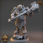 Deathbringer Olan Troka - The Mammoth Ogres of Skull Mountain
