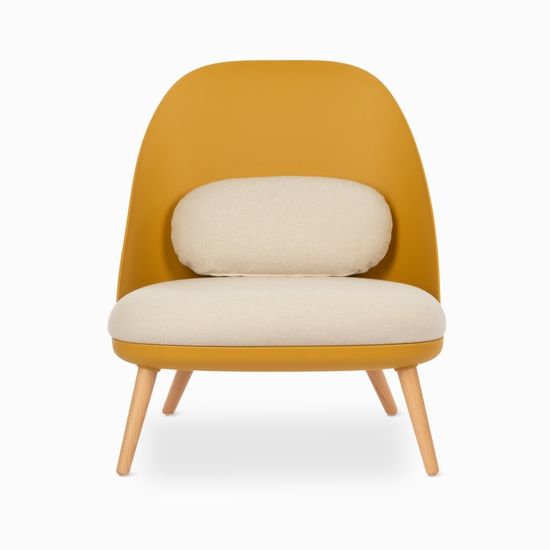 Кресло Colmar желтое