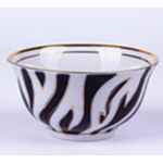 Пиала средняя 225мл «Атлас» с позолотой 10,5*6,2см