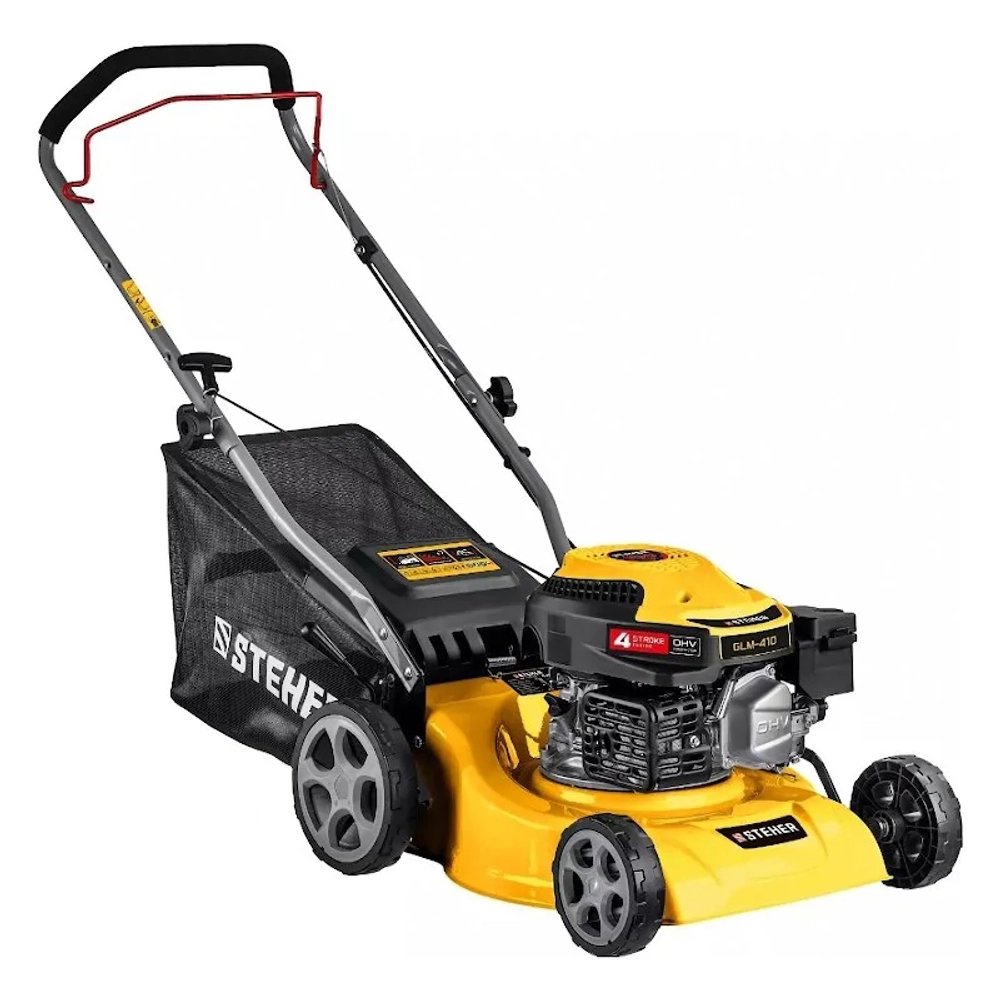Газонокосилка бензиновая STEHER GLM-410: 3.5 л.с., нож 41 см, GLM-410