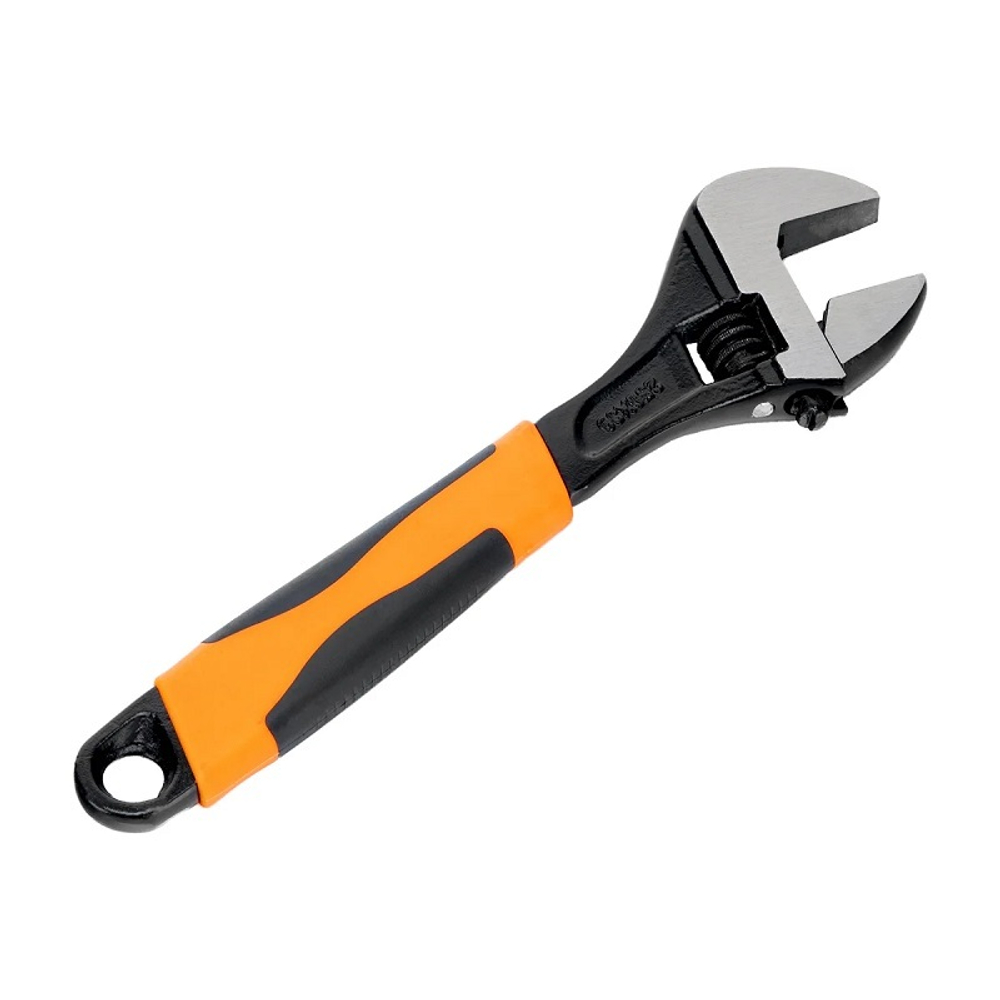 Ключ разводной 250 мм двухкомпонентная рукоятка Sparta