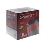 Чайник электрический Energy, E-296, чер, 1 л, 1100 Вт, ск нагр элем, стекло