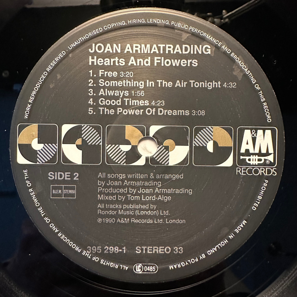 Joan Armatrading - Hearts And Flowers (Голландия 1990г.)