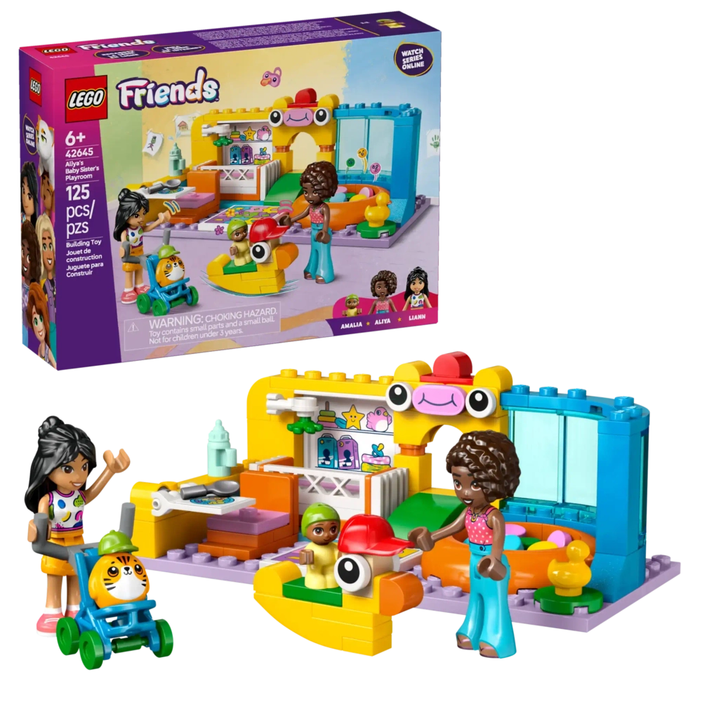 Конструктор LEGO Friends 42645 Игровая комната младшей сестры Алии