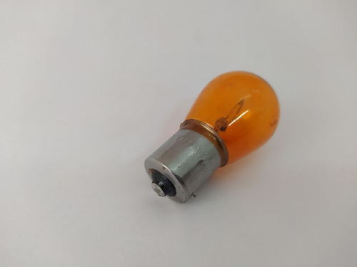 Лампа поворотника и стоп сигнала PY21W 12V 142974 Teslaft (желтый свет)
