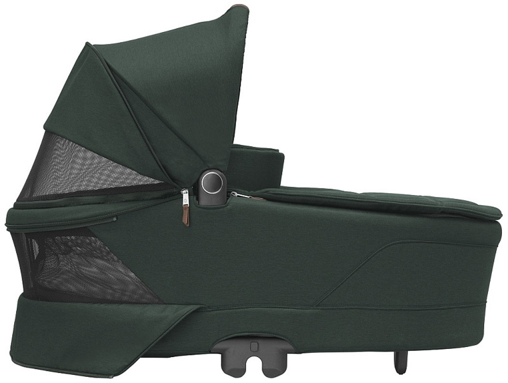 Коляска детская Maxi-Cosi Oxford Plus 3 в 1 с автокреслом CabrioFix Essential graphite 1978403110 Twillic Green/Зеленый