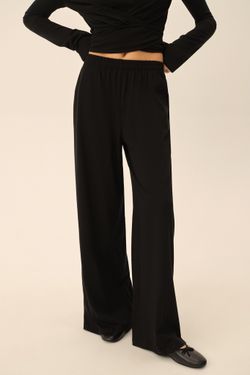 Брюки трикотажные (Ballet princess), черные