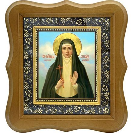 Варвара Алапаевская Святая преподобномученица. Икона на холсте.