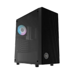 Корпус Ocypus Gamma C70 BK ARGB ATX/mATX/ITX 2xUSB, Черный, Предустановленно 4x120мм ARGB Fans, Gamma-C70-BKG400XX-GL