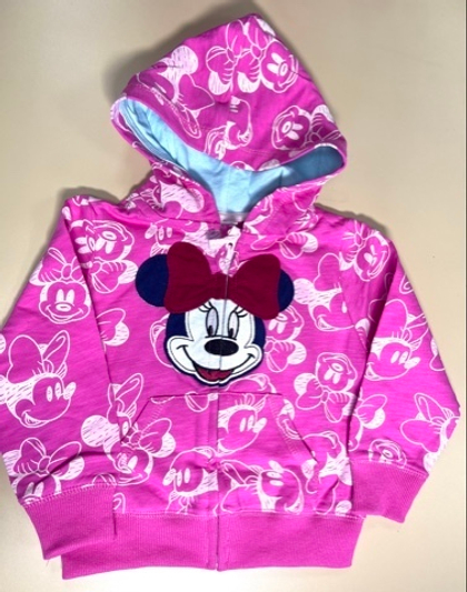 Джемпер на молнии "Минни" для девочки
