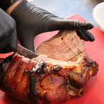 Доска разделочная 600х400х18 мм синий полипропилен