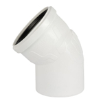 Отвод канализационный 110 мм 45° малошумный RTP Elite