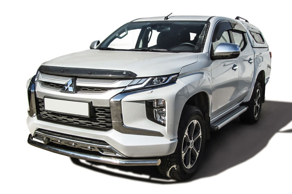 Защита переднего бампера (нержавейка) Mitsubishi L-200 (2018-2023) d57