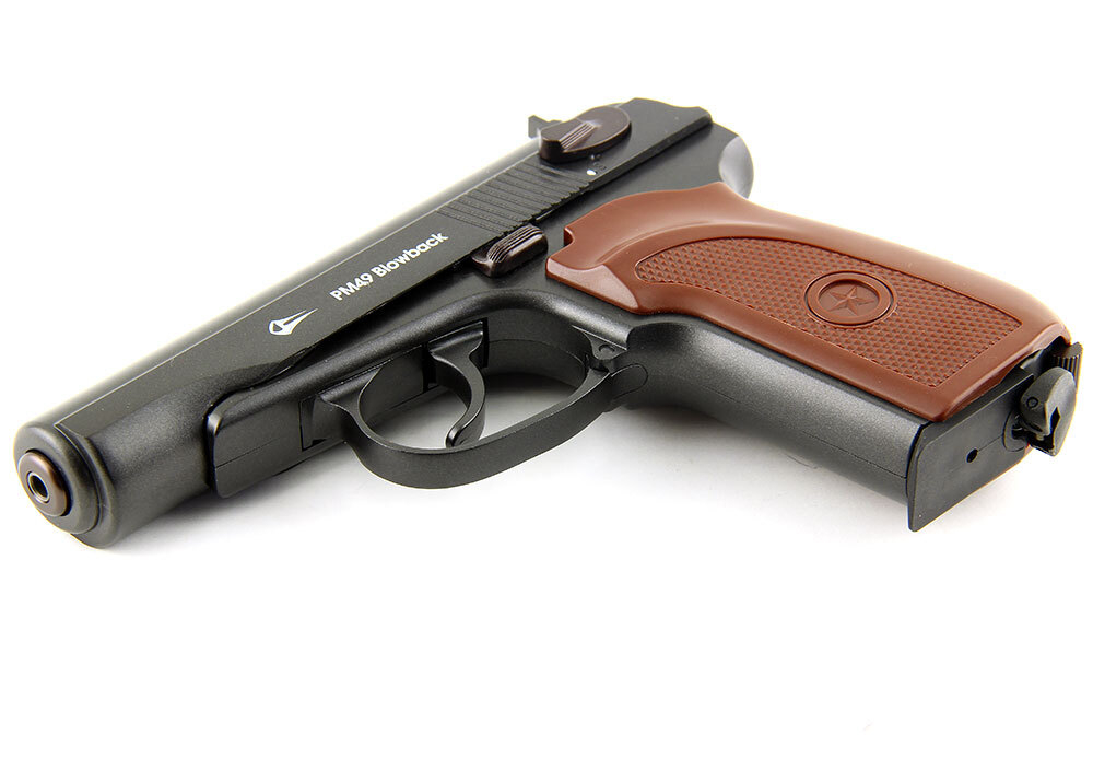Пистолет пневм.BORNER PM49 (Blowback) кал 4,5мм 8.4950