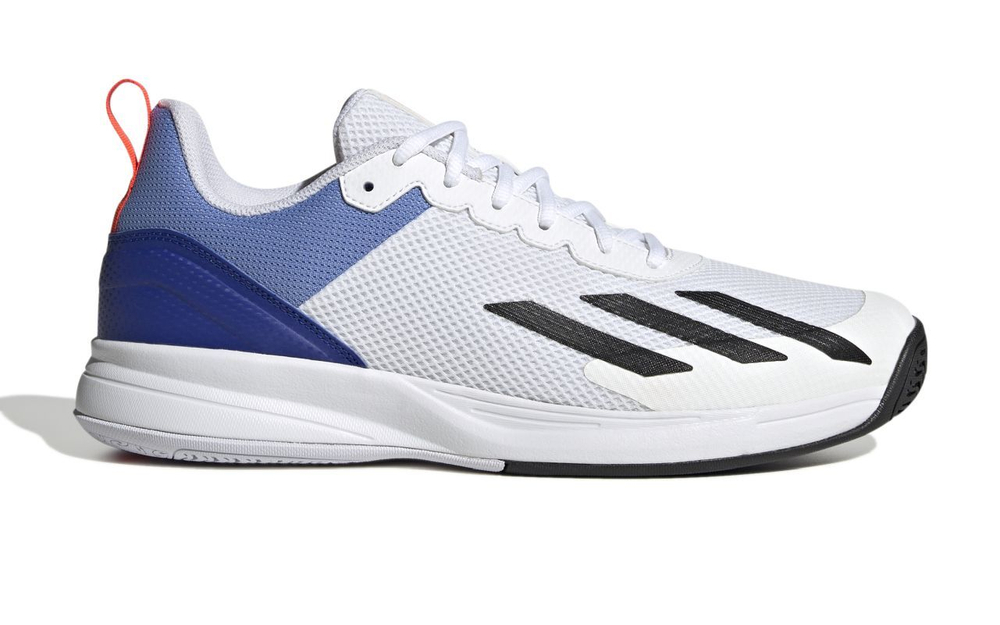 Мужские кроссовки теннисные Adidas Court Flash Speed - cloud white/core black/core black