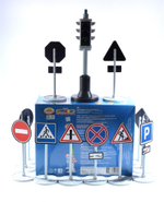 Набор Светофор с дорожными знаками (Форма)