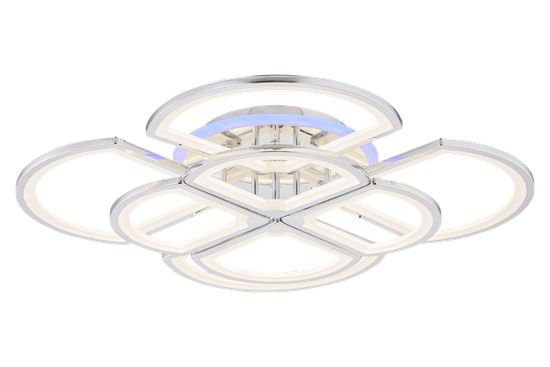 1991/4+4 CR+RGB (1) Люстра MN (RL)