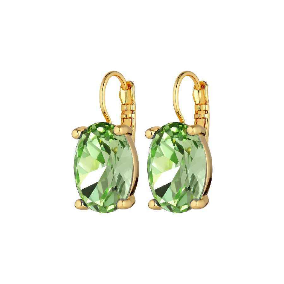 Серьги Dyrberg Kern CHANTAL SG LIGHT GREEN 440098