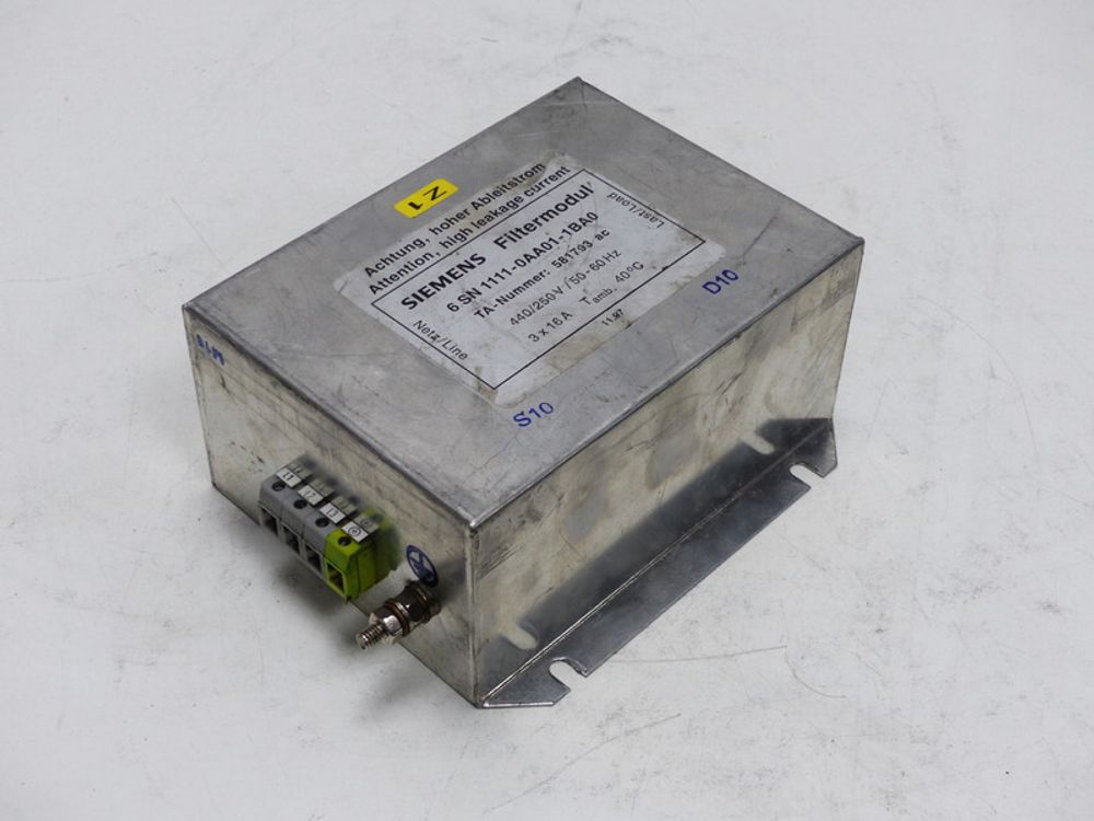 Б/у SIEMENS 6SN1111-0AA01-1BA0