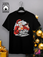 Футболка Санта с кружкой