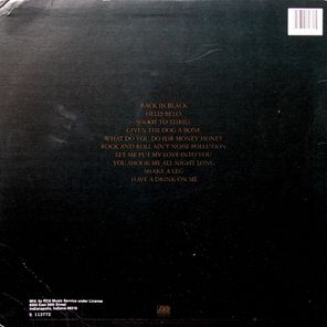 AC/DC / Back In Black (LP)
