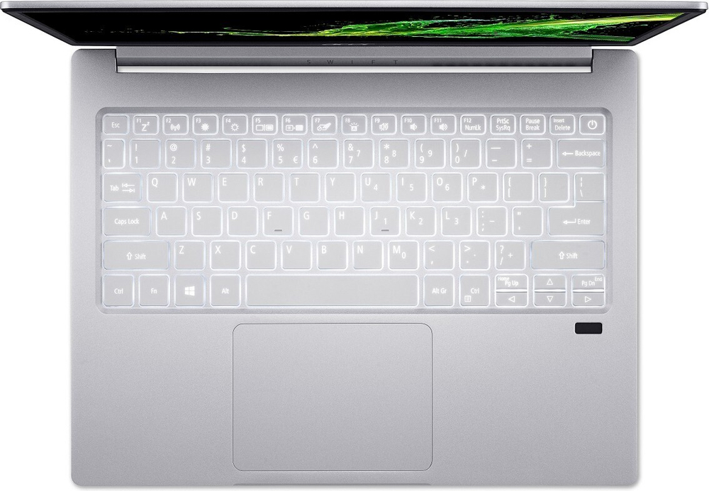 Ноутбук Acer Swift 3 SF313-52-76NZ Intel Core i7 1065G7, 1.3 GHz, 16384 Mb, 13.5; QHD 2256x1504, 512 Gb SSD, DVD нет, Intel Iris Plus Graphics, Windows 10 Professional, серебристый, NX.HQXER.003