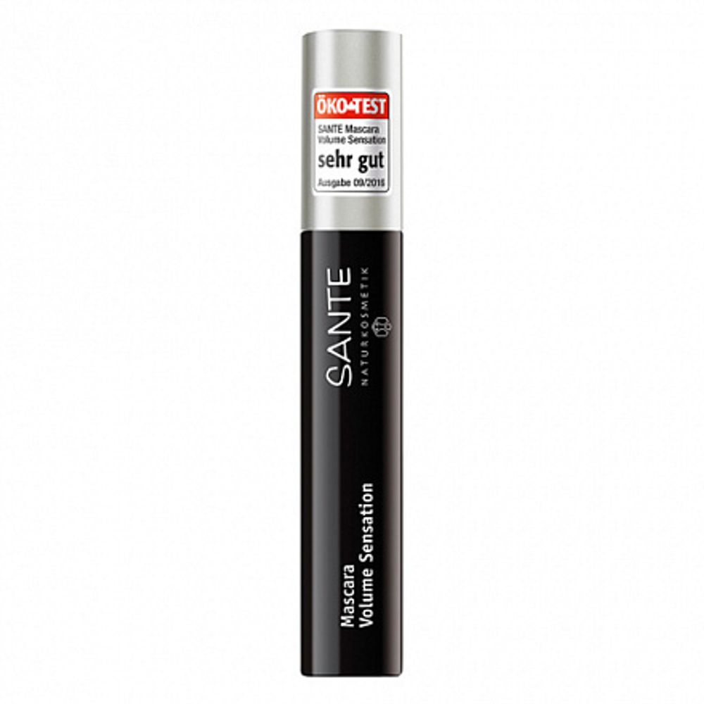 Тушь для ресниц "Сенсационный объем"  01 Черная 12мл (SANTE)