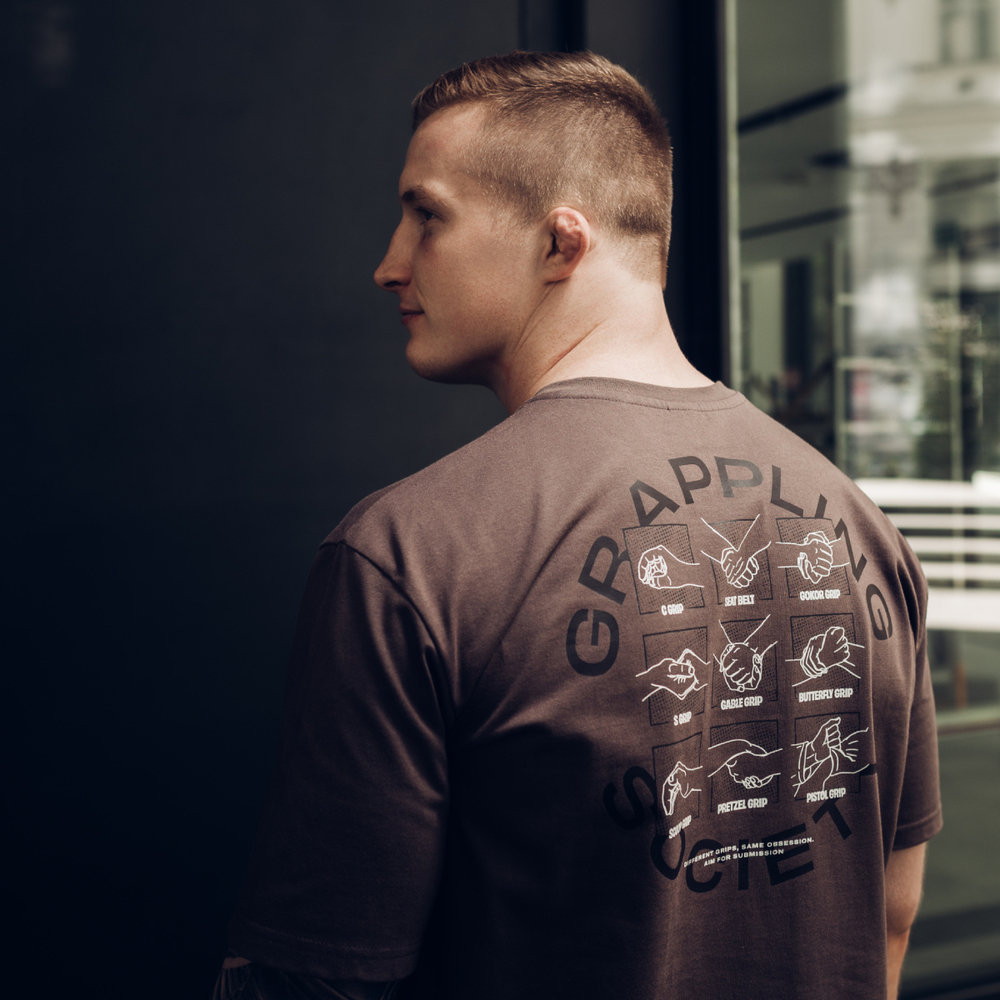Футболка Ground Game Grappling Society Oversize