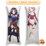 Дакимакура Мастера меча онлайн Юки Конно и Шинодзаки Рика