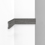 Плинтус Decomaster D162 D162-86 ДМ Молдинг гладкий