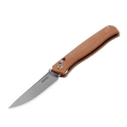Нож складной SRM 255L-MN Medal Stonewash (10Cr15CoMoV, Micarta)
